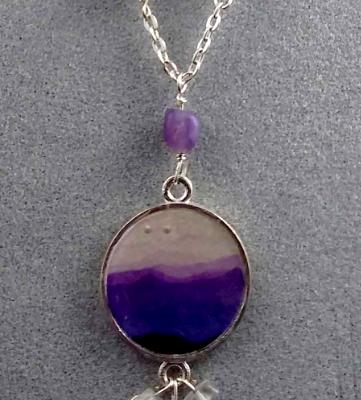 Lavender Mountains Gemstone Necklace Lavender Mountains Gemstone Necklace