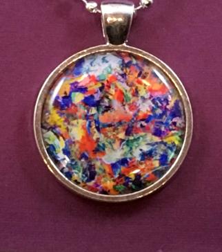 "Archetypes" Art Print Pendant Gemstone Necklace "Archetypes" Art Print Pendant Gemstone Necklace